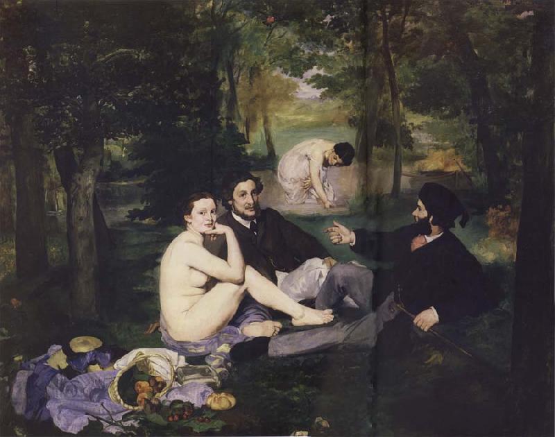Edouard Manet Luncheon on the Grass Germany oil painting art